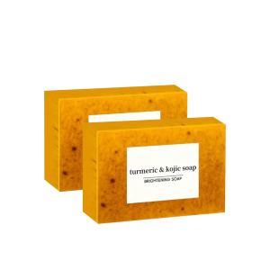 Savon éclaircissant curcuma acide kojique hydratant