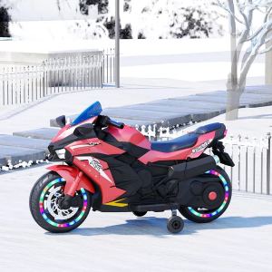 Moto Électrique 12V Enfants Rouge Bluetooth Musique