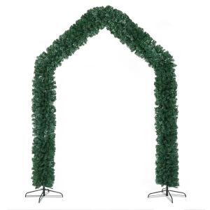 Arche Noël 240x40x260cm 1650 branches PVC vert