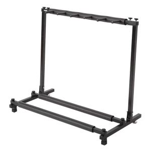 Présentoir guitare triple pliable noir