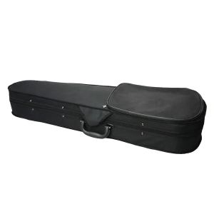 Étui violon tissu triangle gris, 4/4, noir