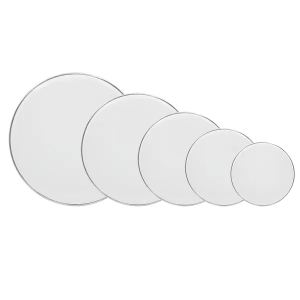 Peaux de batterie 22', 16', 14', 13', 12' blanc