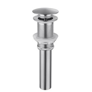 Drain lavabo acier inoxydable 304 sans débordement