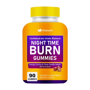 Gummies brûleurs nuit, raisin, vegan, métabolisme, 90