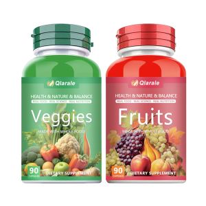 Supplément fruits légumes entiers 90 capsules 30 portions
