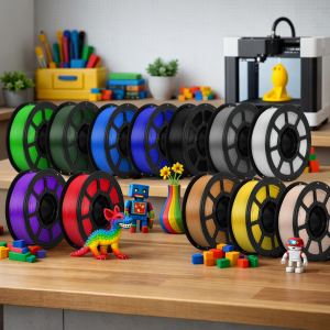Filament PLA 3D 12 couleurs, 1,75mm, 15,6kg