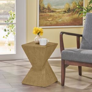 Table d'appoint TESS moderne bois naturel salon chambre bureau