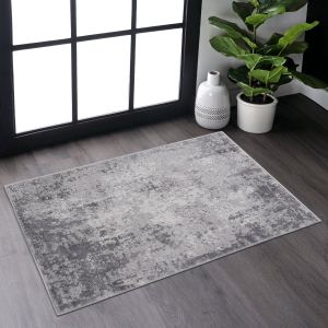 MARFI 2X3 Gris clair Tapis abstrait multi-usage
