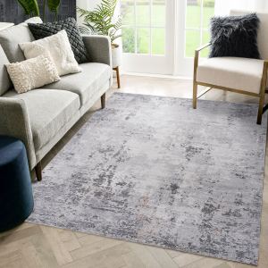 Tapis MARFI 8x10 ivoire sable abstrait