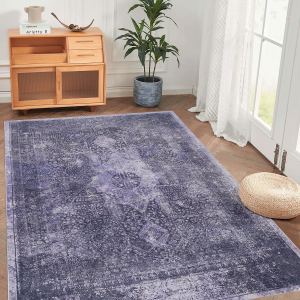 MAVAL Tapis lavable 3x5 anthracite