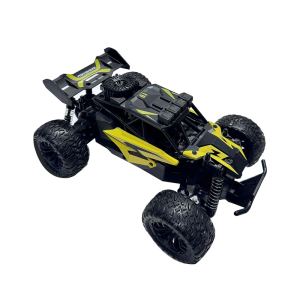 Voiture RC tout-terrain haute vitesse double batterie jaune - TK