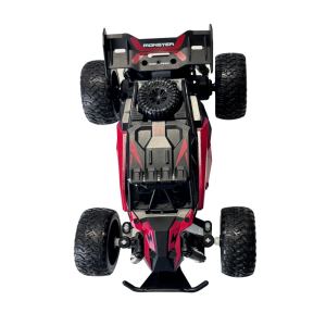 Voiture RC tout-terrain haute vitesse double batterie rouge - TK