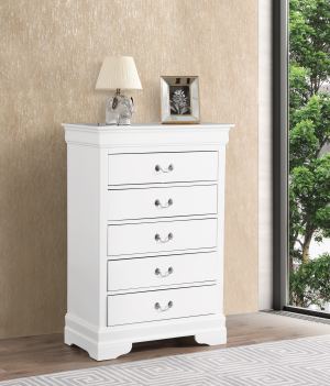 Meuble Louis Phillipe G3190-CH blanc