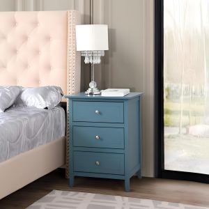 Table nuit accentuation teal moderne