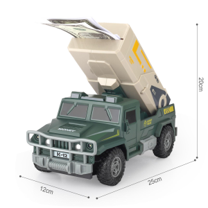 Voiture Lance Billets Télécommandée 2,4G - Vert