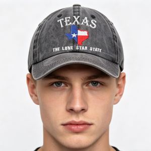 Casquette Texas Lone Star coton lavé 2 pcs