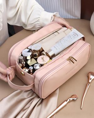 Sac maquillage voyage grande capacité femme