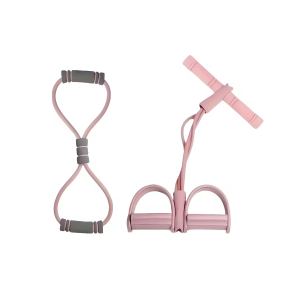 Bande résistance pédale 4 tubes yoga maison exercices complets