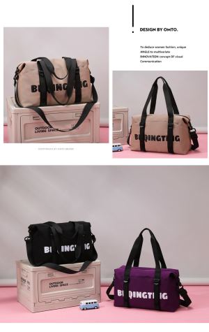 Sac de sport femme avec séparation humide-sec pour voyage