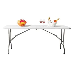 Table pliante 6pi, usage lourd, portable