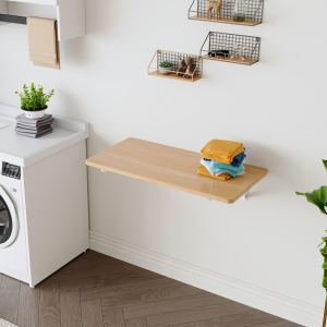 Table pliante murale, gain d'espace, multi-usage