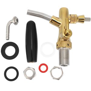Robinet bière G5/8 laiton acier inoxydable