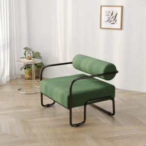 Fauteuil sofa fer 27 po, loisir balcon, vert, petit espace