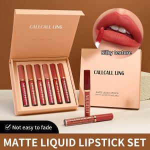 CALLCALL LING rouge à lèvres liquide velours 6 couleurs