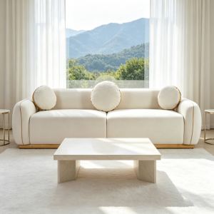 Ensemble canapé moderne 90.94 po 3 coussins