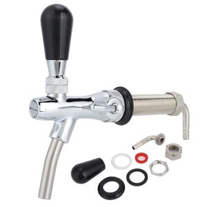 Robinet bière filetage G5/8 tige longue ajustable brassage