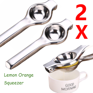 Presse-citron manuel acier inoxydable robuste