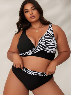 Ensemble bikini 2 pièces décontracté femme M094