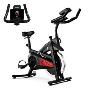 Vélo Exercice Résistance Magnétique 330lbs Siège Confortable