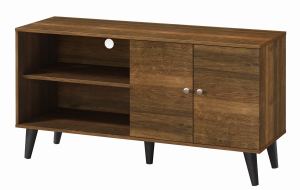 Amidon Meuble TV 47,3po, 2 tablettes, brun