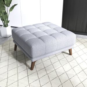 Pouf carré Addison rembourré