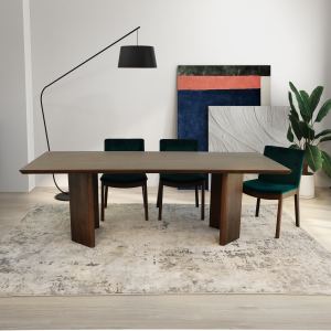 Alden Table dînante noyer