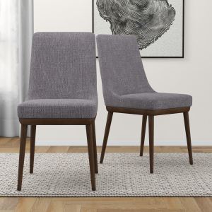 Chaise salle à manger mi-siècle moderne ensemble 2