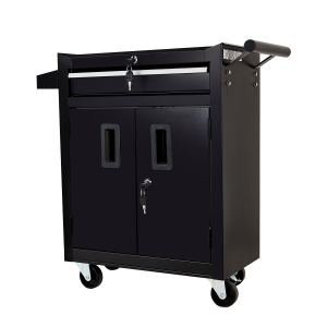 Armoire 2 portes 1 tiroir chariot outils TT201BK