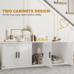 Maison de chat en bois