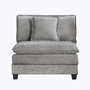 Sofa Cloud 1 siège moderne gris SW501BGY