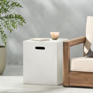 Table d'appoint MGO 16x20po blanc