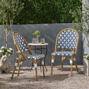 Ensemble 2 chaises bistro français