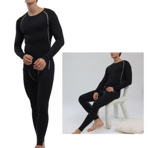 Ensemble sous-vêtements thermiques homme ajusté taille M activités
