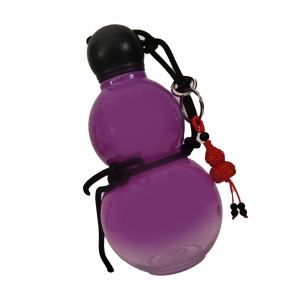 Bouteille eau 800ml isolée retro, sports, violet
