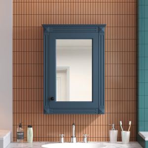 Cabinet rangement salle de bain 20po miroir mural