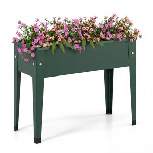 Lit surélevé métal 44 lbs plantes fleurs herbes légumes fruits