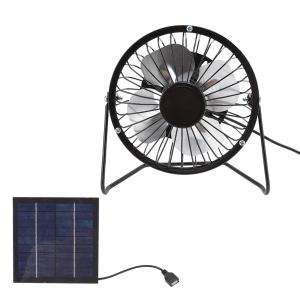 Système panneau solaire portable ventilation USB
