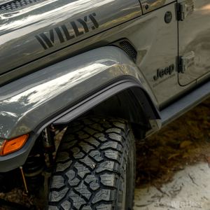 Pare-boue avant arrière Wrangler JL JLU 2018-2026, ajustement d'origine