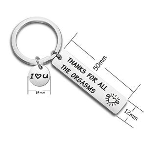 Porte-clés couple Saint-Valentin merci cadeaux