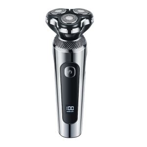 1set kit toilettage homme 3 en 1 IPX7 tondeuse barbe rechargeable